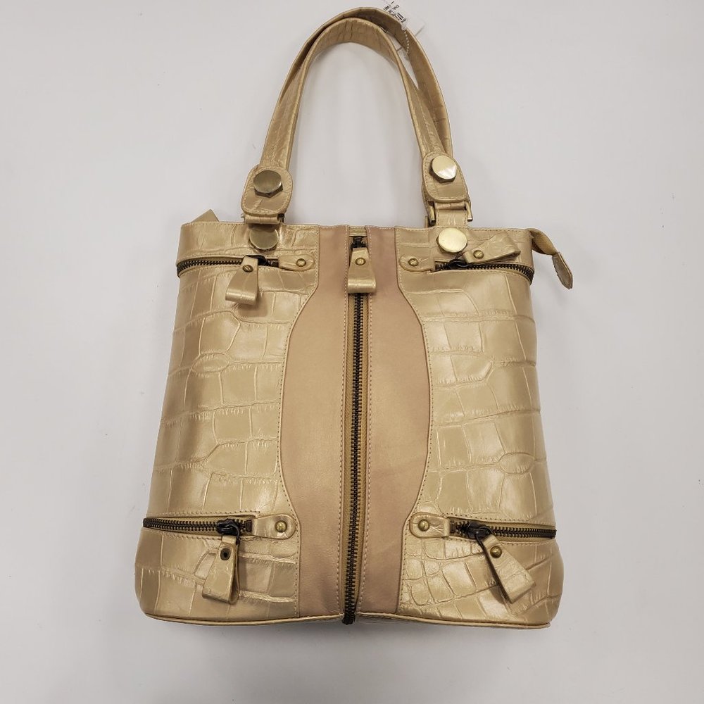 Micheal Rome Expandable Leather Handbag NEW!